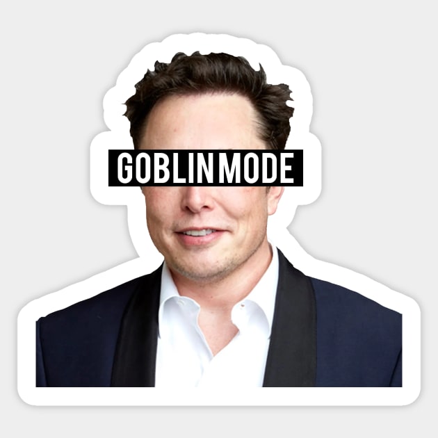 Elon Musk Goblin Mode Sticker by Brobocop